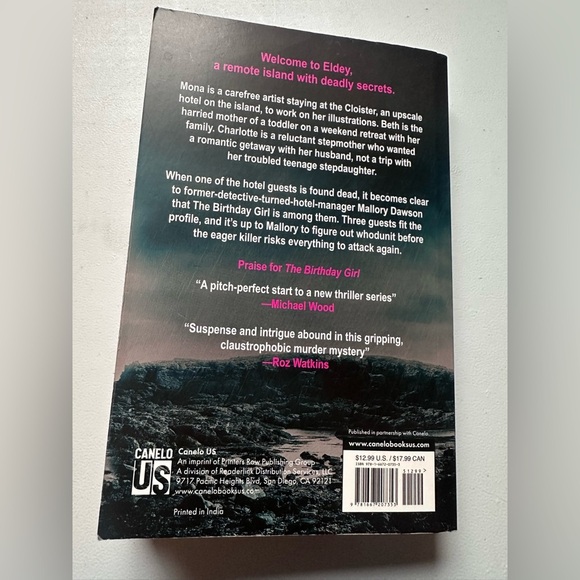 The Birthday Girl Book by Sarah Ward - Picture 2 of 2